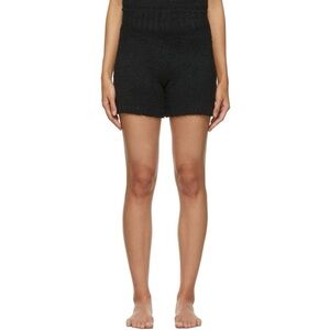 SKIMS Cozy Knit Short in Onyx
